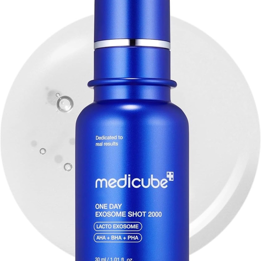 Viral Medicube One Day Exosome Shot 2000 – AHA, BHA, PHA – Pore & SkinTightening